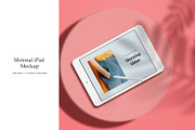 Minimal iPad Mockup, an iPad Mockup by Momogi (Thumbnail 1 of 6)