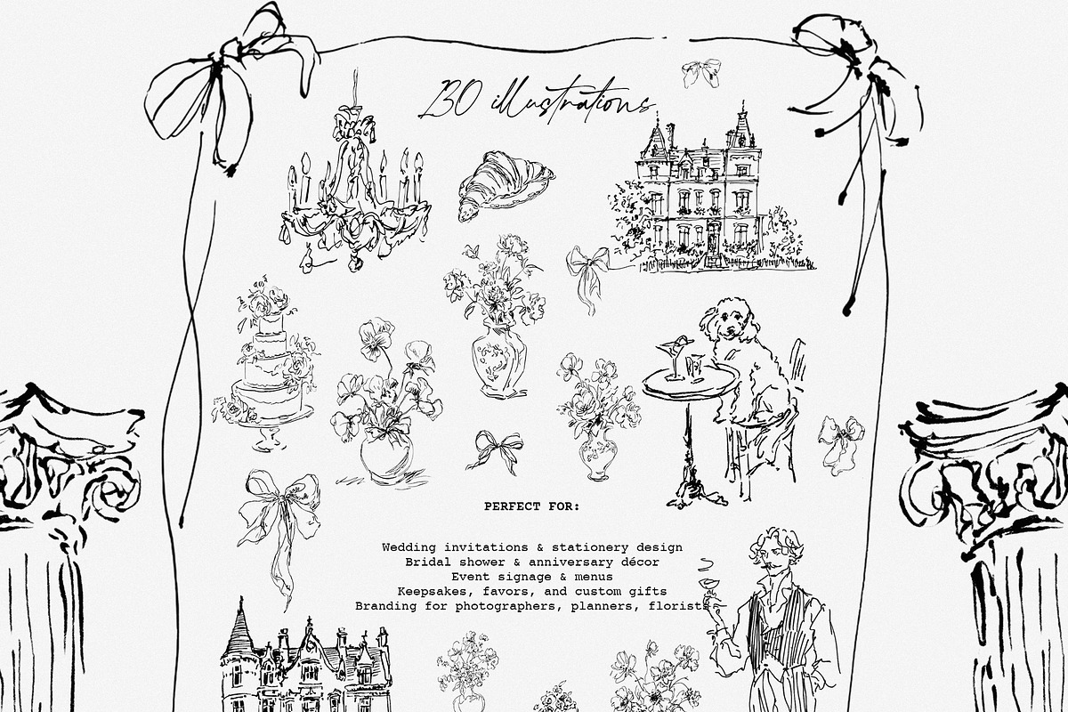 Vows & Symbols: Wedding Collection, an Object Illustration by Purple (Photo 7 of 15)