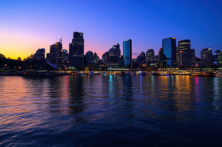 Stunning panoramic view of Sydney Ha, a Photo by Iftikhar Alam