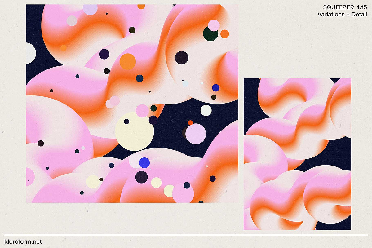 Squeezer 1 - 36 Euphoric Backgrounds, a Background Graphic by kloroform (Photo 27 of 31)