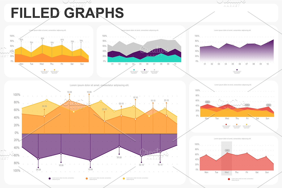 Business Infographics Templates, a Presentation Template by alexdndz (Photo 4 of 11)