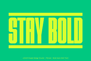 Felvice - The Bold Font, a Sans Serif Font by Snape Design Studio (Thumbnail 9 of 12)