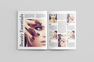 Fashion Magazine Template-V434