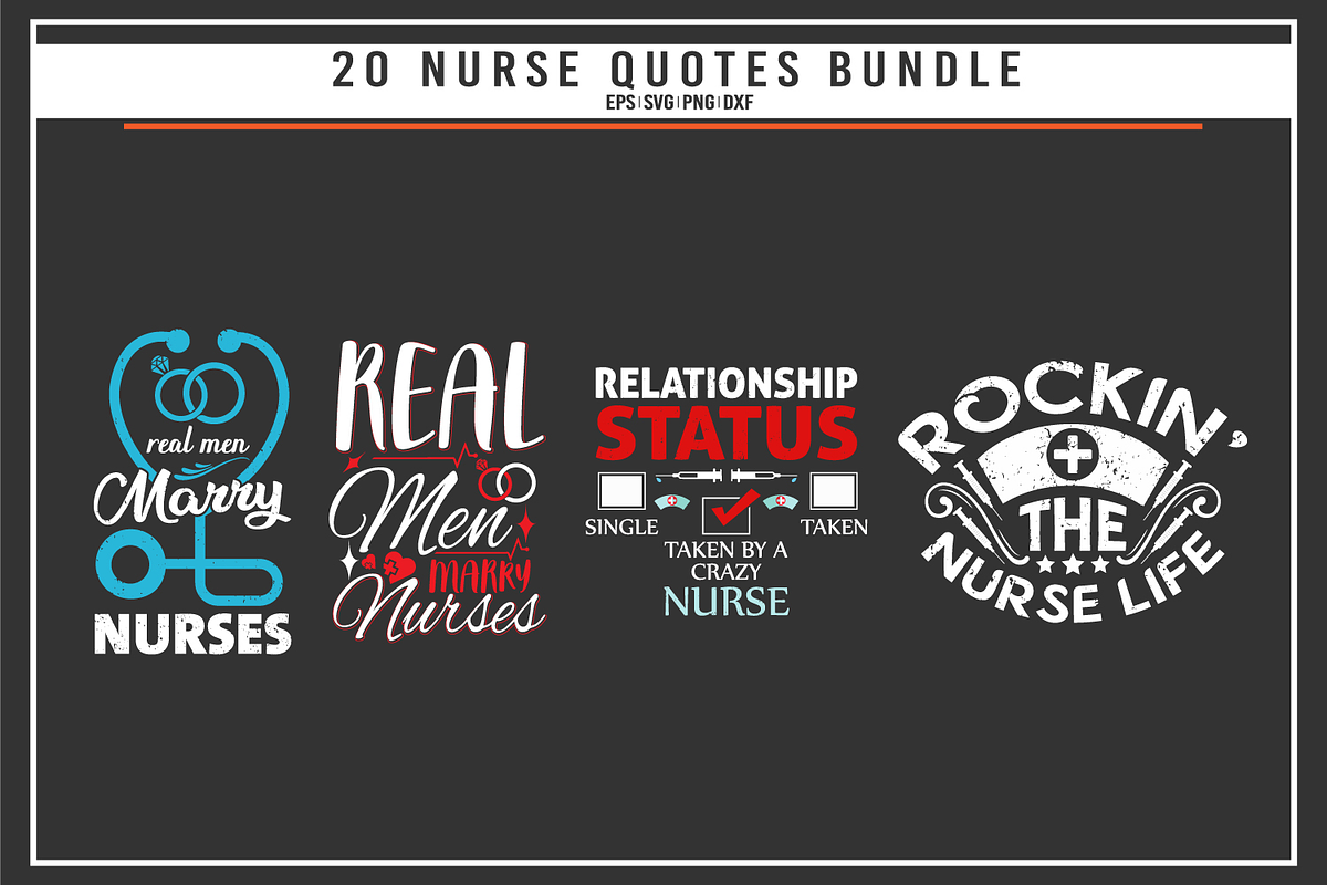 Nurse quotes t shirt design bundle, a Graphic by Uniquesvg99 (Photo 4 of 7)