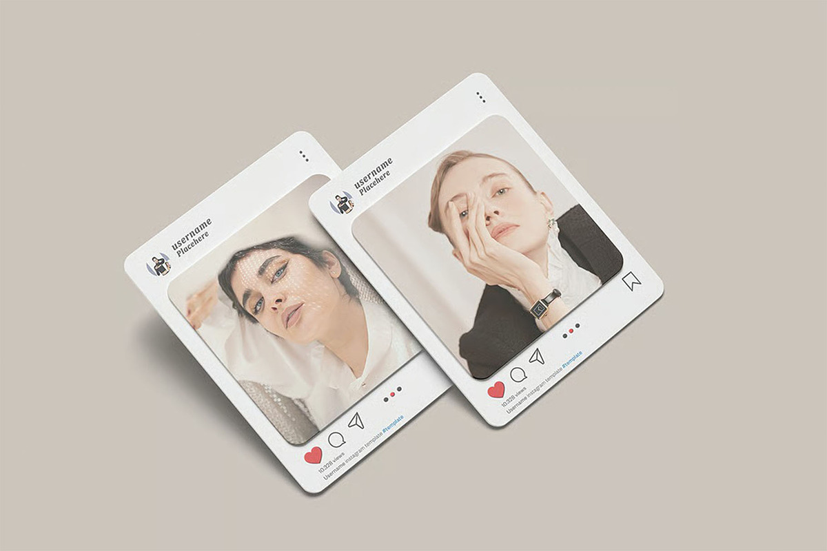 Instagram Post Mockup, a Device Mockup by zpackcreative (Photo 5 of 5)