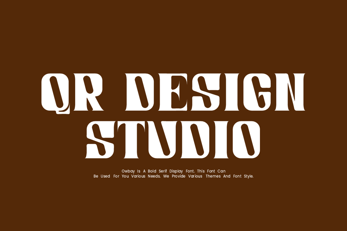 Owbay - Serif Bold Font, a Serif Font by Iqsiart Studio (Photo 4 of 7)