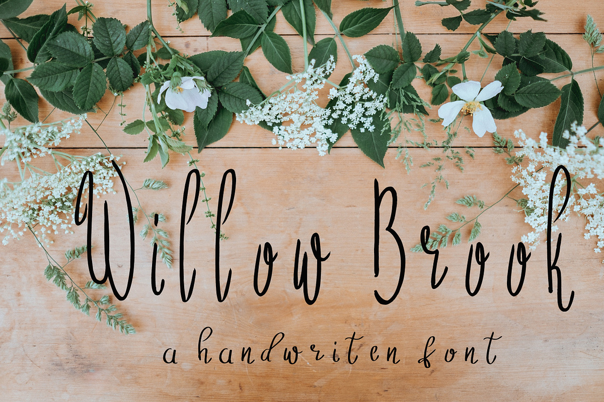 Willow Brook Handwritten Font