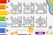 Christmas Motivational Words Color, a Seasonal Illustration by Design Zone (Thumbnail 3 of 4)