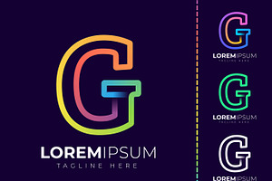 Initial letter g logo design