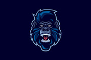 Gorilla Esports Logo Templates, a Branding & Logo Template by kidzdsgn (Thumbnail 4 of 4)