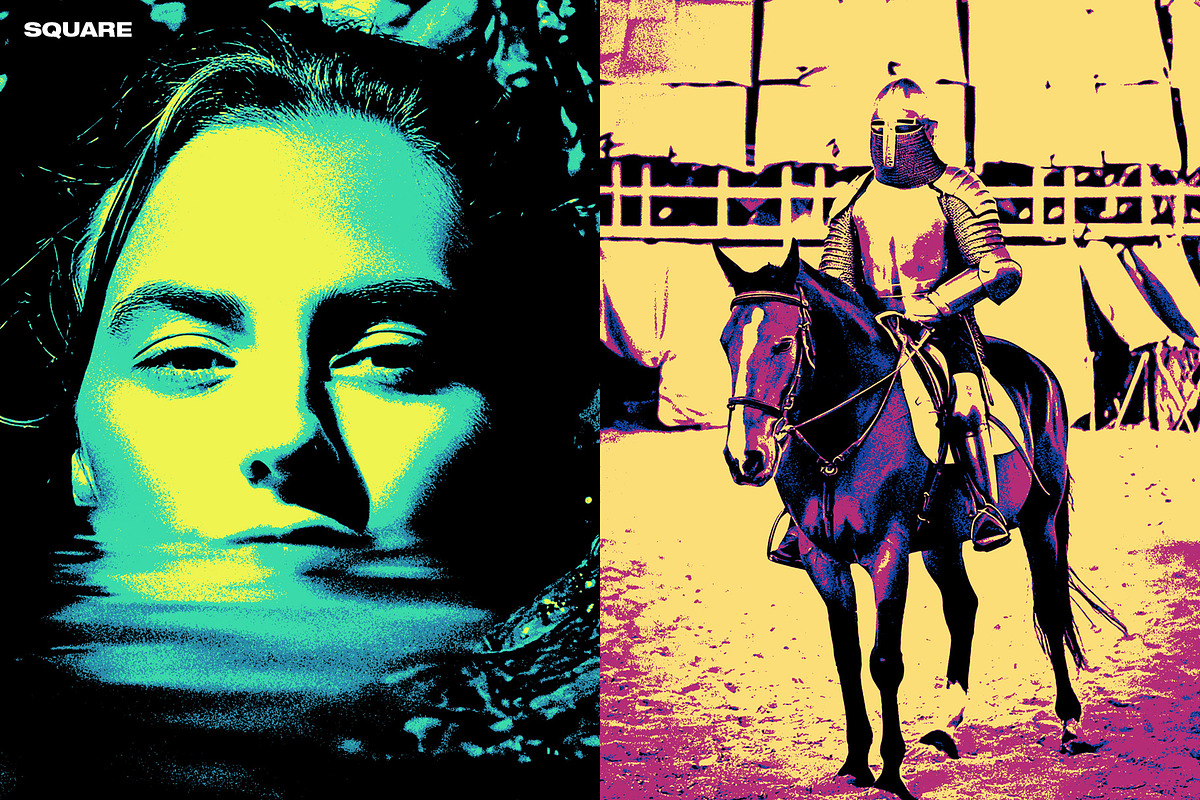 Grunge Pop Art Effect, an Action Add-On by DaldSgh (Photo 2 of 10)