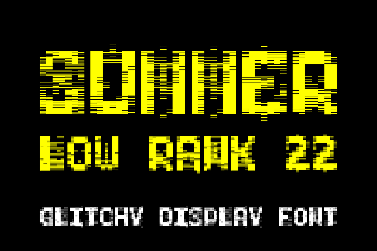Pixel Font Bundle (+1 glitchy font), a Font by Suolahti Type (Photo 6 of 8)