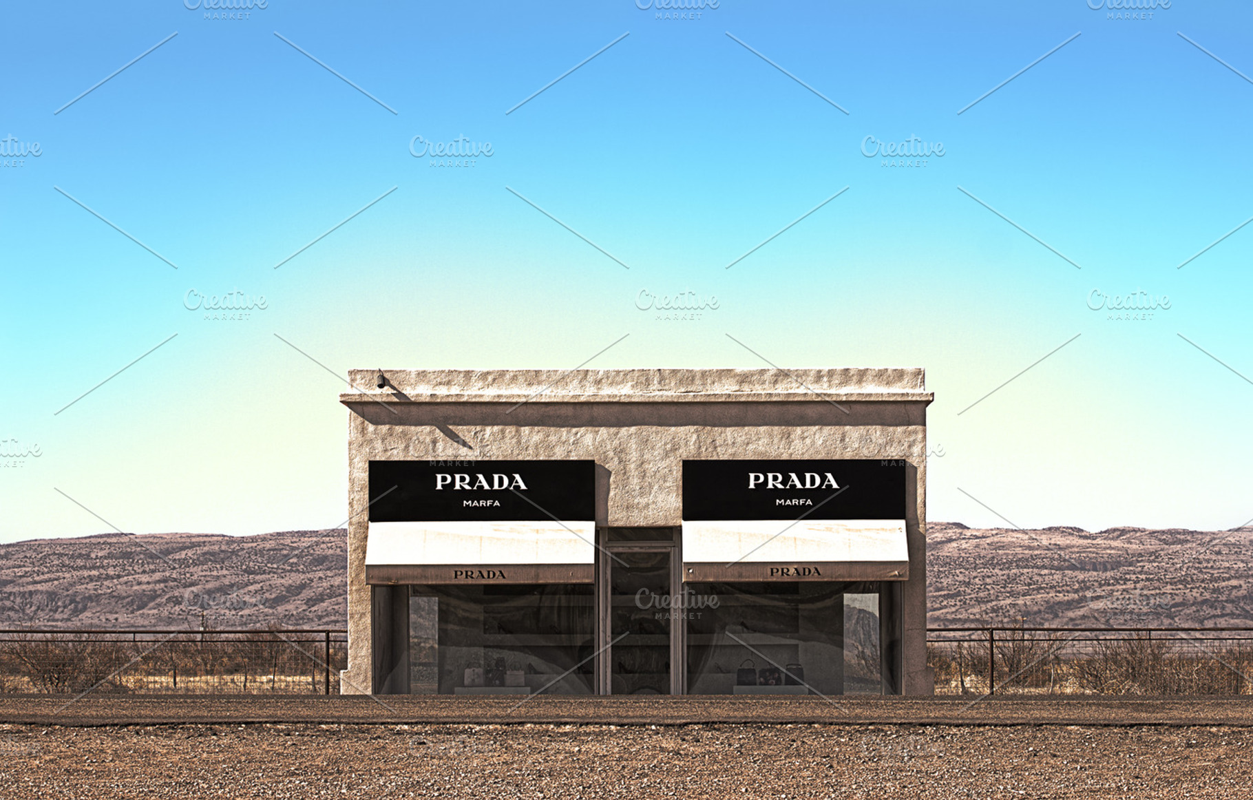 Marfa, Texas Prada Store