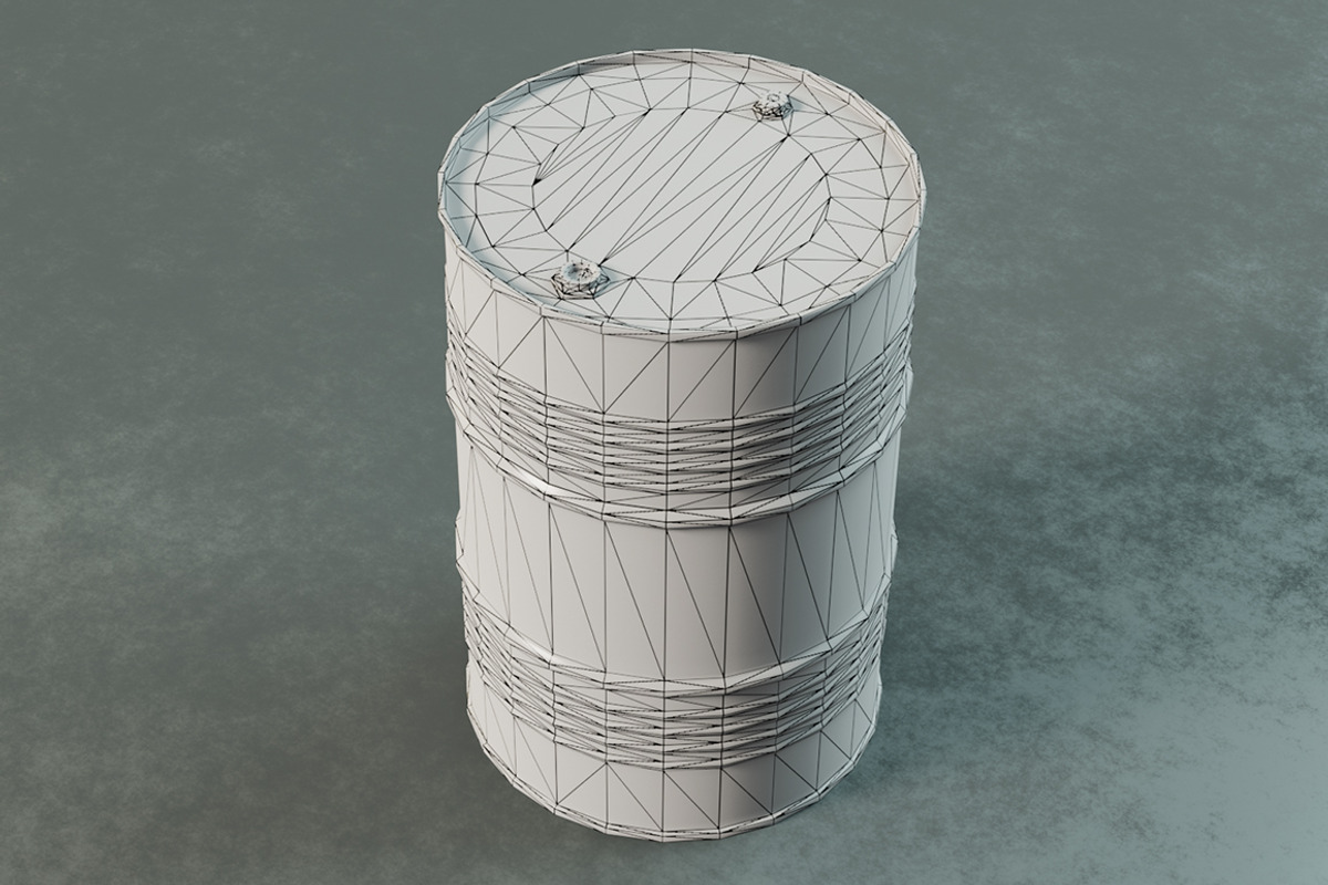 Barrel set, an Environmental 3D Model by mockupzz (Photo 6 of 6)