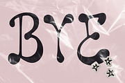 Toadstool Tuesday Retro Folk Display, a Sans Serif Font by The October Creative (Thumbnail 8 of 8)