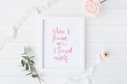 Caricia - handdrawn font, a Script Font by Favete Art (Thumbnail 7 of 8)