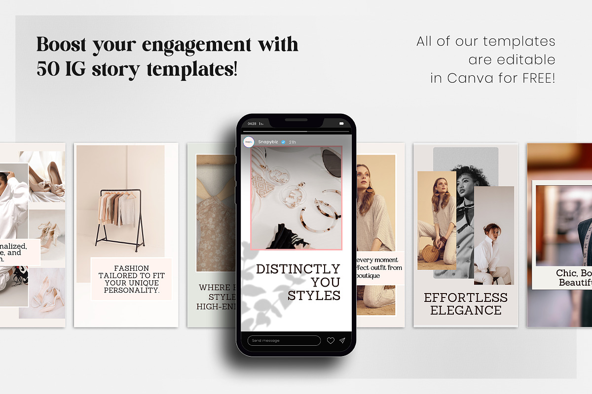 Fashion Instagram Story Template preview 6