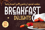 Badockery - Display Food Font, a Sans Serif Font by trabaskriya (Thumbnail 4 of 10)