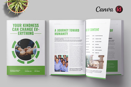 Charity Brochure Template | Canva