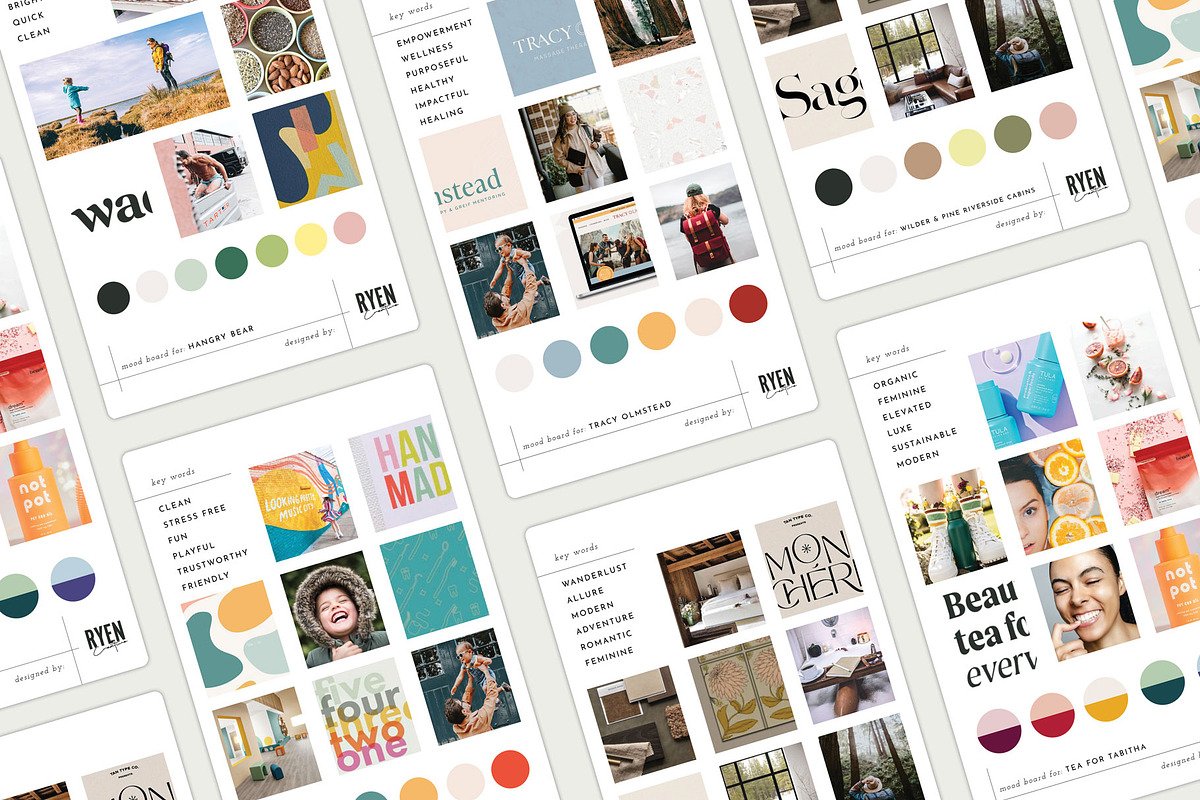 Mood Board Template - Canva, a Branding & Logo Template by Ryen Creative (Photo 4 of 4)