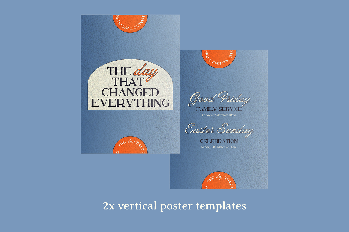 Church Easter Canva Template preview 5