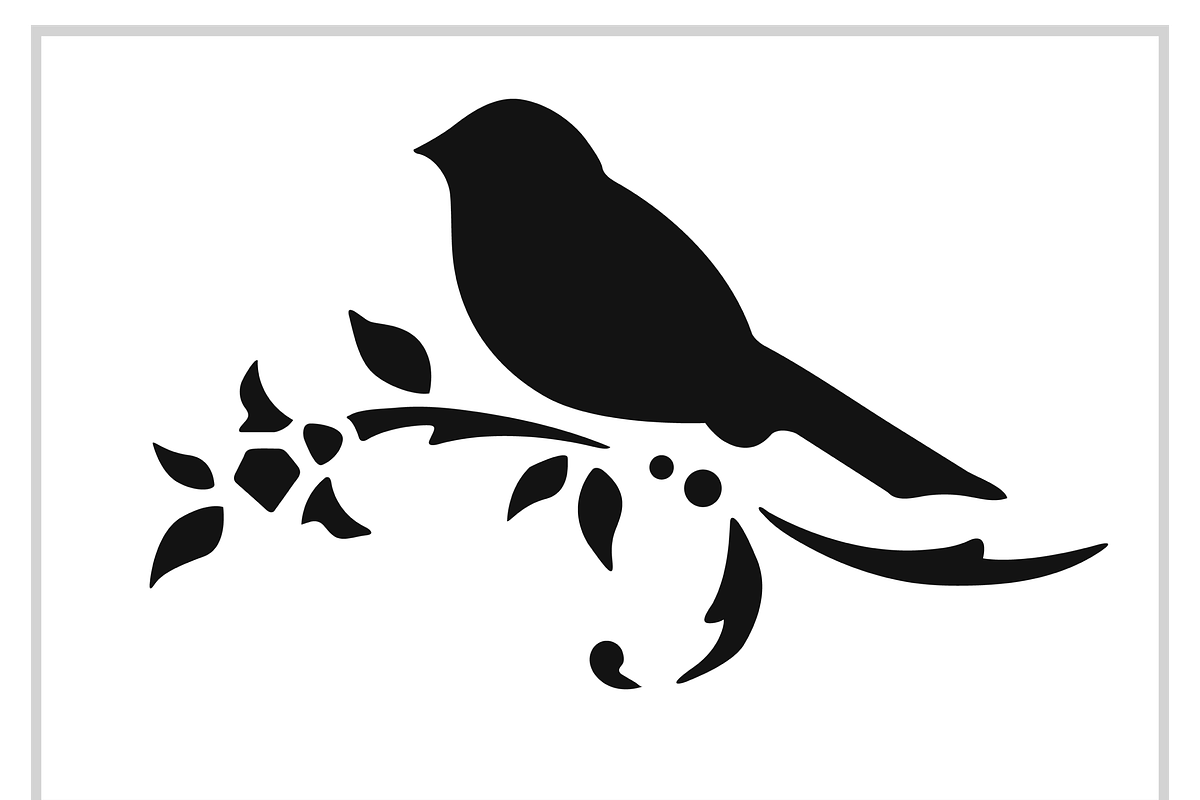 Charming Bird Silhouette Set, an Animal Illustration by CarWrap design (Photo 3 of 3)
