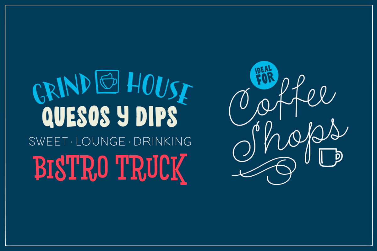 Pistacho Typefamily preview 3