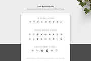 Resume / CV Template | Canva & Word, a Resume Template by CreativeZoom (Thumbnail 6 of 7)