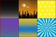 Superhero Comic Pop Art Papers, a Pattern Graphic by FrankiesDaughtersDesign (Thumbnail 2 of 11)