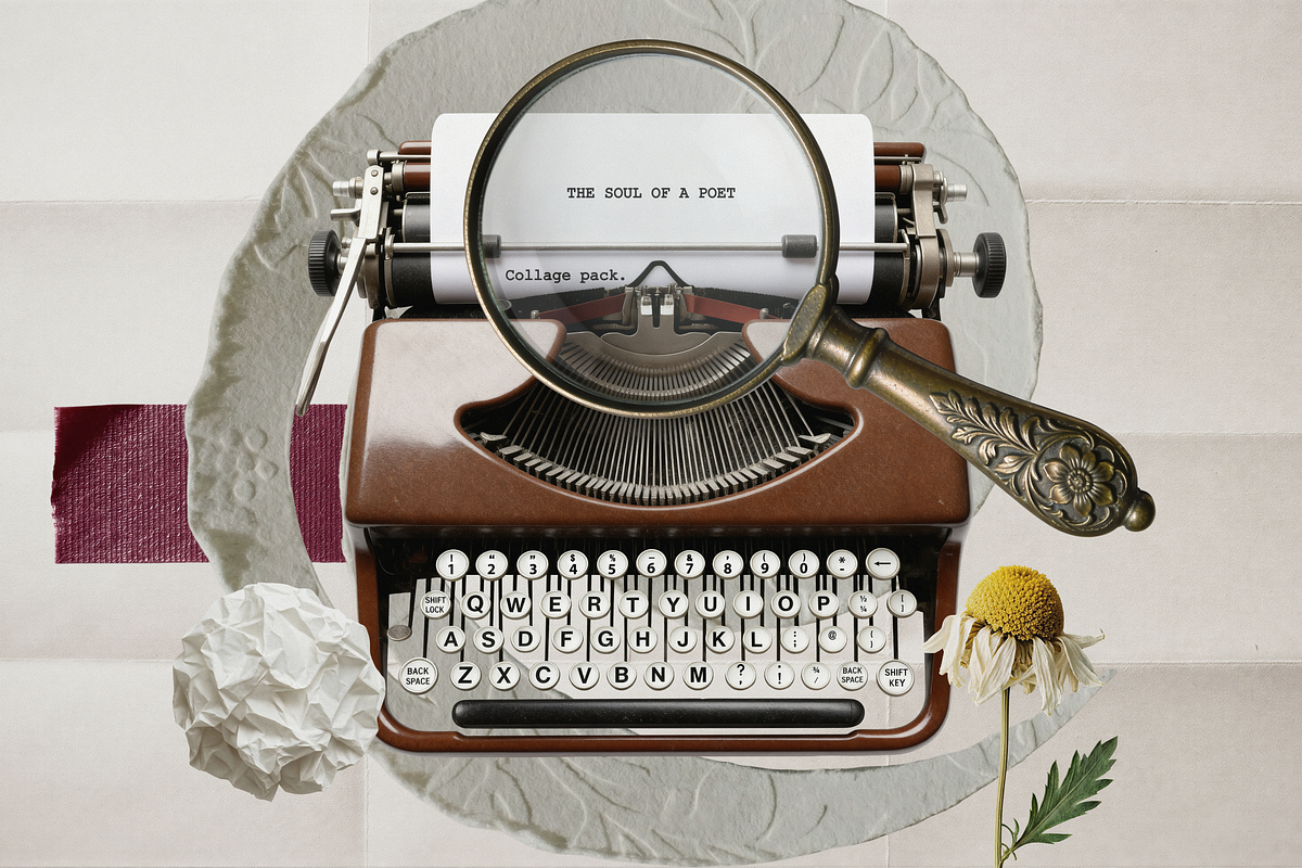 The Soul of a Poet: Collage Pack, an Object Graphic by TiriCo (Photo 7 of 13)