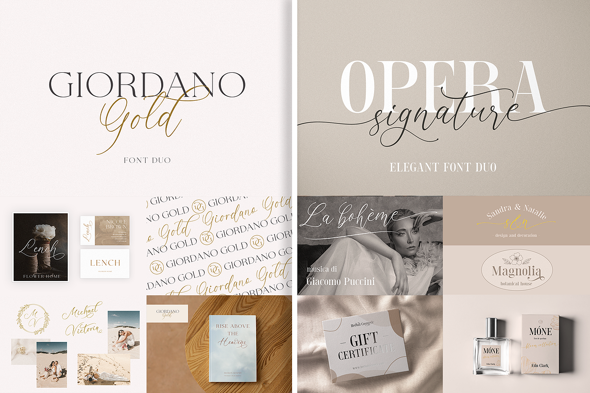 Elegant Serif Font Bundle, a Serif Font by Larin Type Co. (Photo 4 of 15)