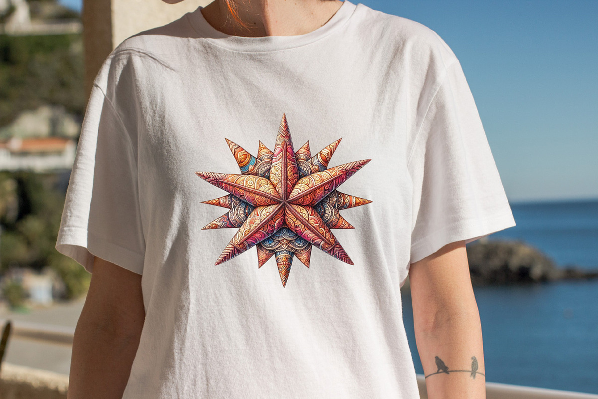 Boho Beach Sublimation Clipart Bundl, an Illustration by SVGArt (Photo 7 of 8)