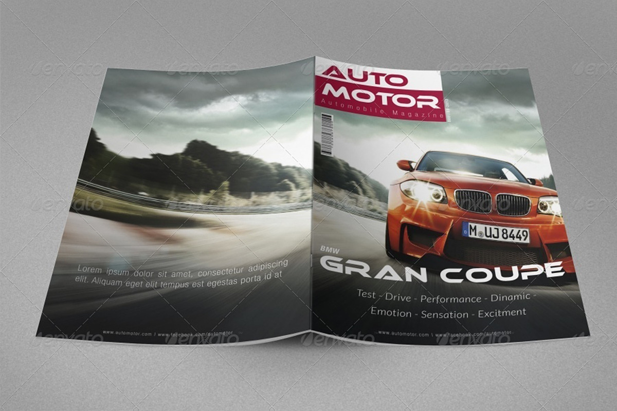 Auto Motor - Automobile Magazine, a Magazine Template by Carlos Fernando (Photo 4 of 10)