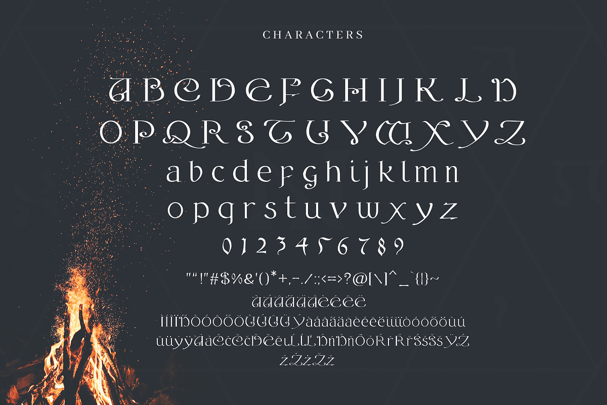 Alchemy - A Magical Typeface preview 6
