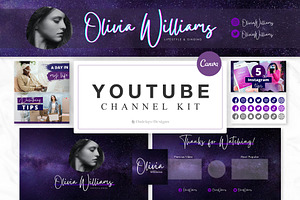 YouTube Channel Branding Kit Canva