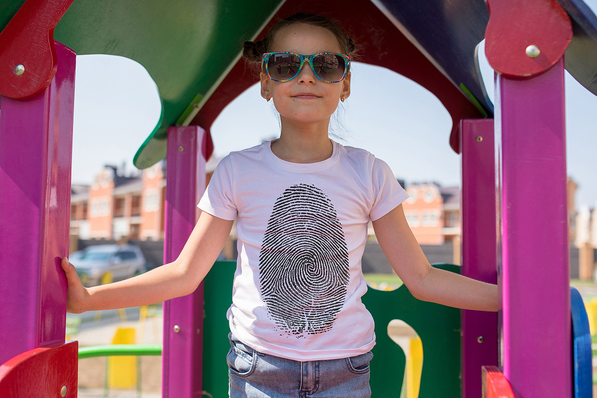 100 Kid's T-Shirt Mock-Up 2018 #22, a Shirt Mockup by Freeman Studio (Photo 65 of 107)