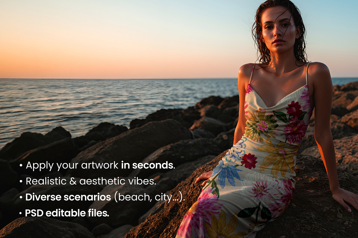 17 Dress Mockups w/ best scenarios, a Shirt Mockup by ARARA ✸ Creative Design (Photo 3 of 5)