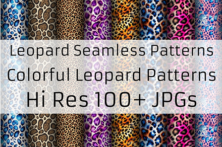 100+ Leopard Print Seamless Patterns
