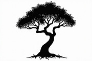 20 Black Tree Silhouettes Bundle, an Illustration by Gaye Art (Thumbnail 19 of 21)