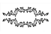 Floral Frame Ornament Vector Bundle, an Illustration by Designs_River (Thumbnail 18 of 51)