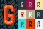 Goldana Fonts + extras, a Script Font by seventhimperium (Thumbnail 2 of 7)