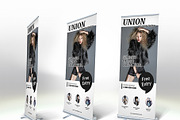Union - Fashion Roll Up Banner, a Flyer Template by Incools Stokie (Thumbnail 2 of 2)