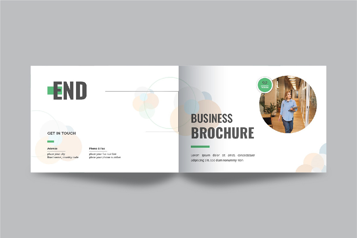 Landscape business brochure design, a Brochure Template by Pavel_design (Photo 2 of 7)