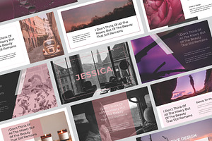 Jessica - Powerpoint Template