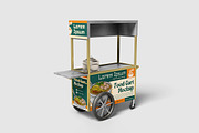Street Food Cart Mockup, a Product Mockup by bimockup (Thumbnail 5 of 6)