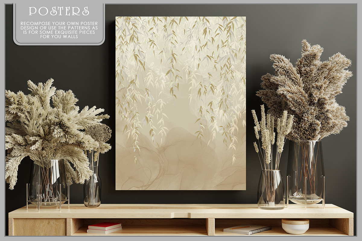 Fresco collection Green Veil, a Wallpaper Graphic by Natalia0307 (Photo 5 of 13)