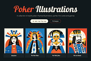 Poker Illustration Art Set, a Sport Illustration by Creative Stall (Thumbnail 1 of 9)