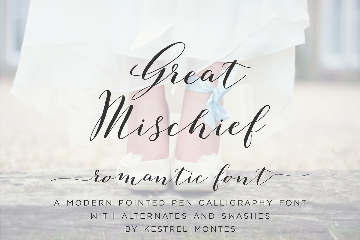 Great Mischief Hand Calligraphy