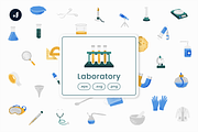 Laboratory Illustration, an Object Graphic by Jump Studio (Thumbnail 1 of 4)