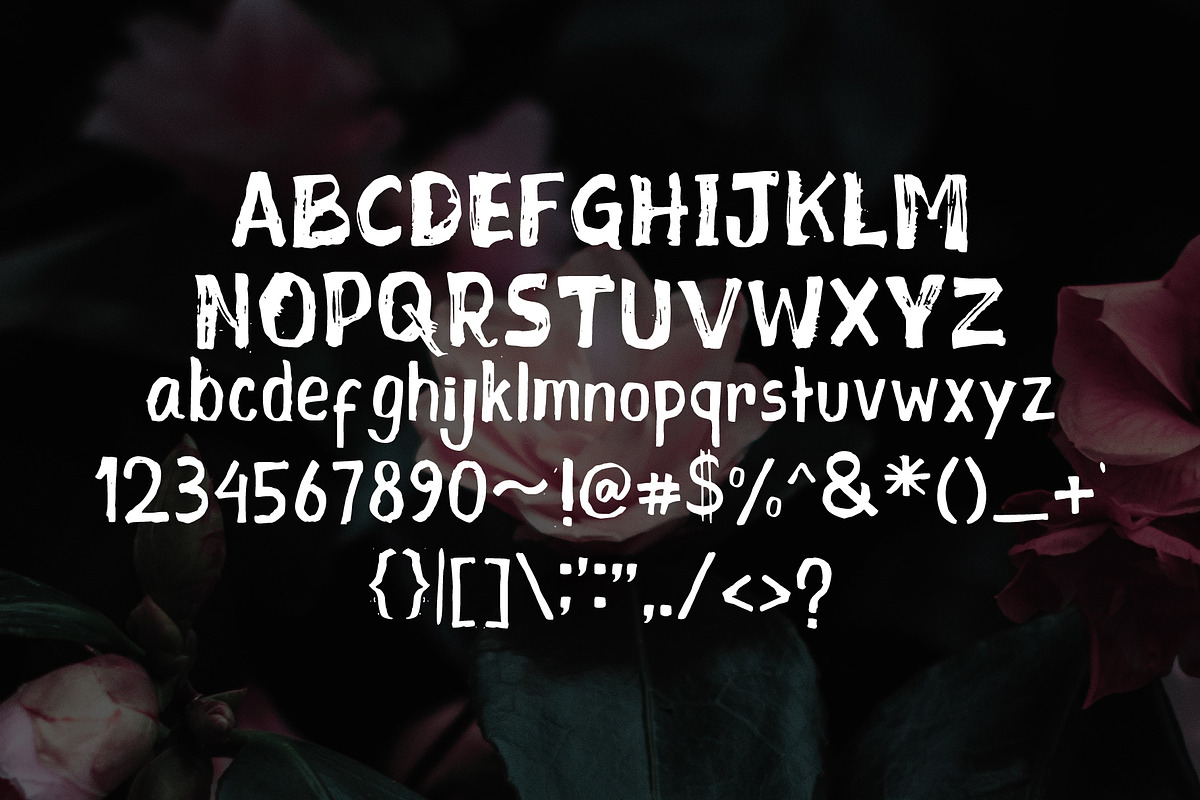 Mixed Feeling Font preview 3